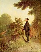 Carl Spitzweg, Rosenduft Erinnerung